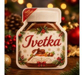 Mini Nutella na Mikuláša – Dlazent dla gości s personalizovanou grafikou - Mikuláš - Vianočné gule