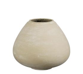 Váza ares sivá h30xd36cm