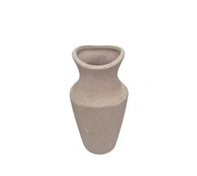 Váza biela v21,5/pr.11cm