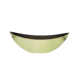 Loďka plast 55x13,5x17,5 metal bl.zelená