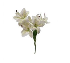 Kytica ľalia biela 41cm