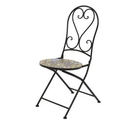 Akcia stolička bistro braga oceľová vonkajšia 46/39/v93cm