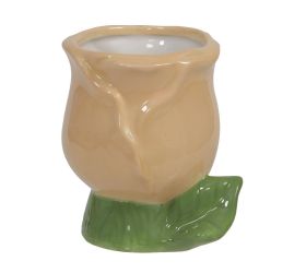 Obal tulipán keramika 8,5x10cm broskyňový