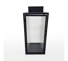 Lampáš kov veľký čierny/ 20x20/v40cm