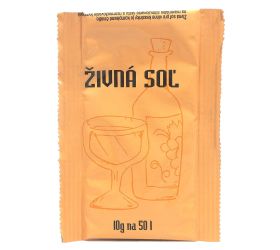 Živná soľ na  50l - 10g