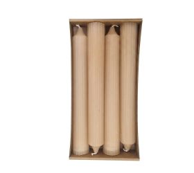 Kónická 4-pack ryflowana toffi 3,5x25,5cm,bal.4ks