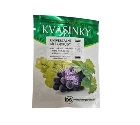 Pevná cenakvasinky pre biele odrody hrozna 10g