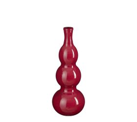 Váza beniti sklo recykl v45/pr.17cm