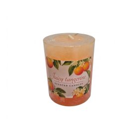 Zapachowa cylindryczna świeca Aroma Trio Juicy Tangerine, 7 × 9 cm, 290 g