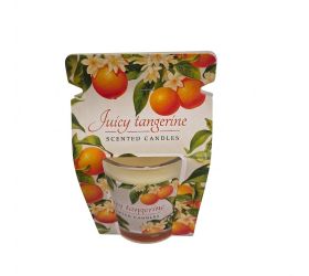 Zapachowa świeca v skle Aroma Trio Juicy Tangerine, 9 × 8 cm