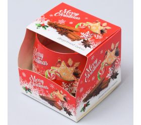 Voň.v skle merry christmas 100gr/sas8036/ 8cm