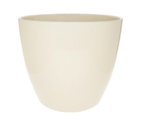 Osłonka keram. 25 × 25 × 22 cm krémový