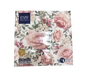 Serwetki 40 × 40 cm/12ks airlaid unicolor gorgeous roses