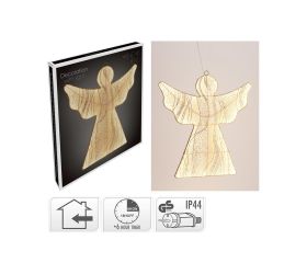 Led anjel 48cm závesná dekorácia