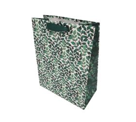 Agb1029703 taška pap. darč v25x20+10cm green garden
