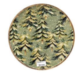 Tanier smalt zimným motívom 35cm