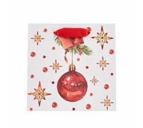 Agb2014110 taška vian 17x17+6cm jingle bells