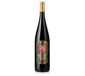 Wino prezentowe 1,5 l z metalową etykietą na 25. urodziny