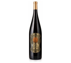 Wino prezentowe 1,5 l z metalową etykietą na 40. urodziny